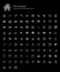 Universal Pixel Perfect Icons Shadow Edition