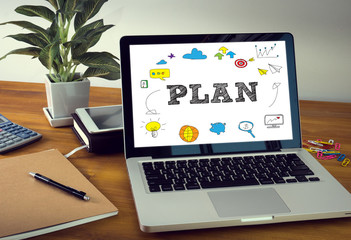 Plan Planning Concept