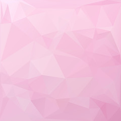 Pink Polygonal Mosaic Background, Creative Design Templates
