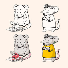 Cartoon mice