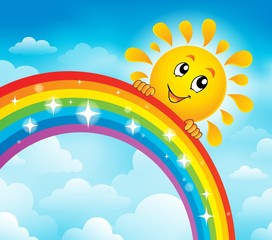 Fototapeta premium Rainbow topic image 5