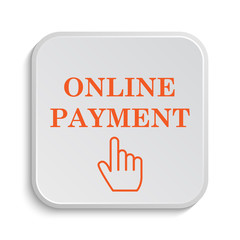 Obraz premium Online payment icon