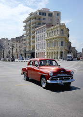 old car in havana, cuba