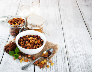 Homemade granola