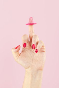 Middle finger for STDs.