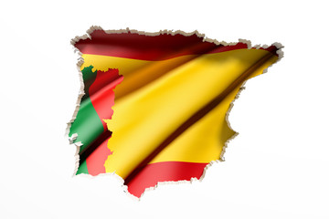 Iberian Peninsula map