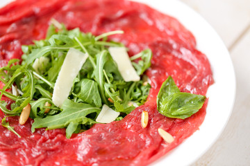 carpaccio  de boeuf parmesan 5