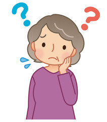 認知症の高齢者　物忘れ