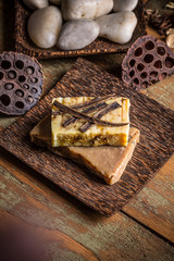 Handmade soap bars