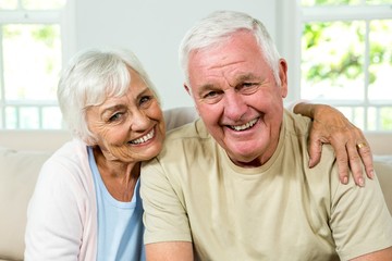 Portrait of happy senior couple