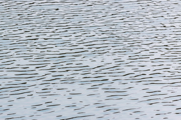 Ripple water surface in river