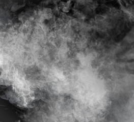 B&w abstract smoke