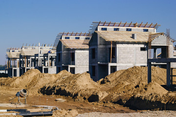 Construction of new buildings