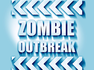 zombie virus concept background