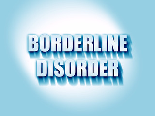 Borderline sign background
