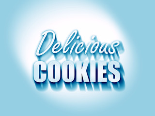 Delicious cookies sign