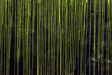Fototapeta na wymiar Dripping paint on grunge concrete wall - textured