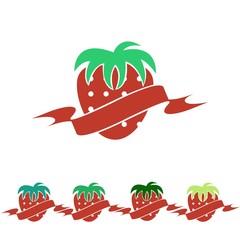 Fruit Fresh Icon Illustration Vector 