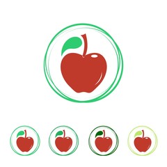 Fruit Fresh Icon Illustration Vector 