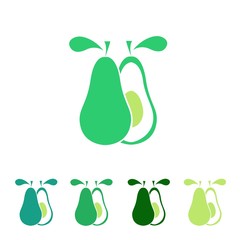 Fruit Fresh Icon Illustration Vector 