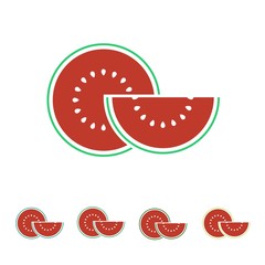 Fruit Fresh Icon Illustration Vector 
