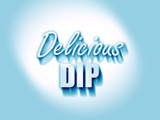 Delicious dip sign