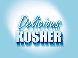 Delicious kosher food