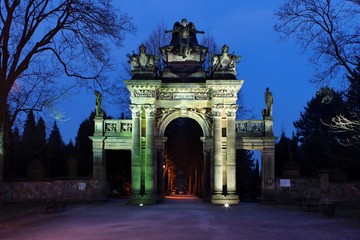 Fototapeta premium Cemetery gate