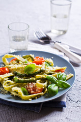 Homemade traditional pasta