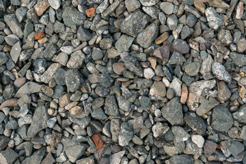 Gravel as natural background.