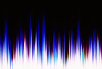 waveform pattern with copy space