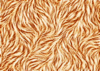 thick animal warm brown hair texture