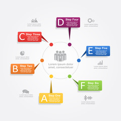 Infographic design template. Vector illustration.