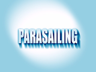 parasailing sign background