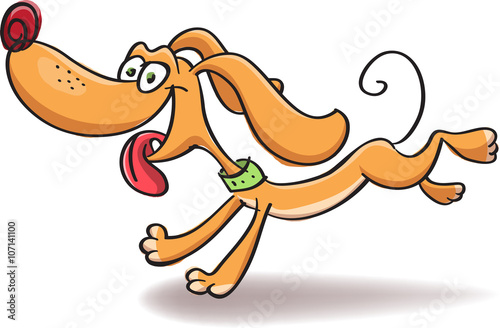 free clipart dog running - photo #10