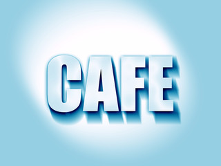 cafe sign background