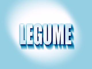 Delicious legume sign