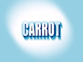 Delicious carrot sign