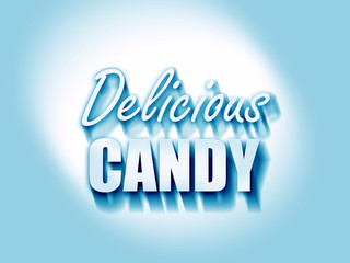 Delicious candy sign