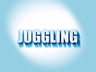 juggling sign background