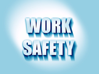 Work safety sign