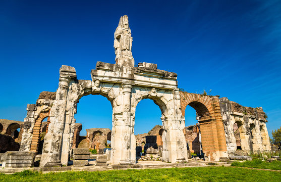 The Amphitheater of Capua, the second biggest roman amphitheater