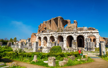 The Amphitheater of Capua, the second biggest roman amphitheater