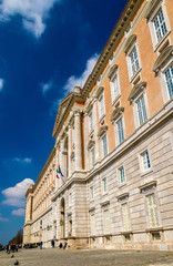 Fototapeta na wymiar The Palace of Caserta, a former royal residence