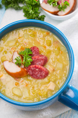 Pea soup
