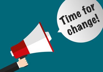 Time for change!