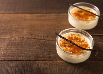 Vanilla bean Creme brulee
