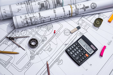 engineering drawings and tools