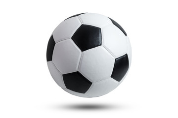 soccer ball isolated on white