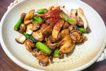 ホタテのバター醤油炒め